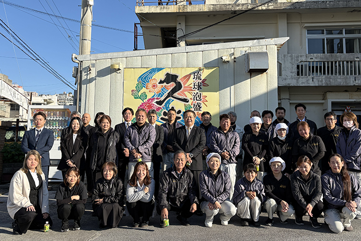 2026年 久米仙酒造の仕事始めと初荷式の様子